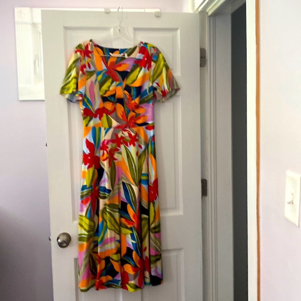 Midi length summer dress